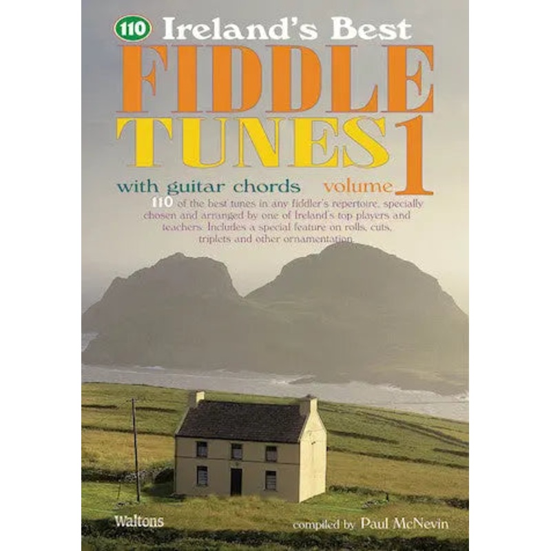 QTY. 0 110 Ireland's Best Fiddle Tunes Volume 1 with Guitar Chords - Book Only