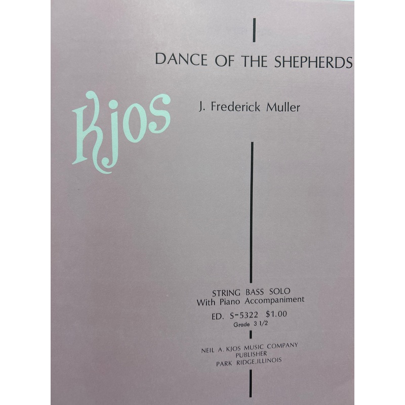 Dance of the Shepherds - String Bass - Mller