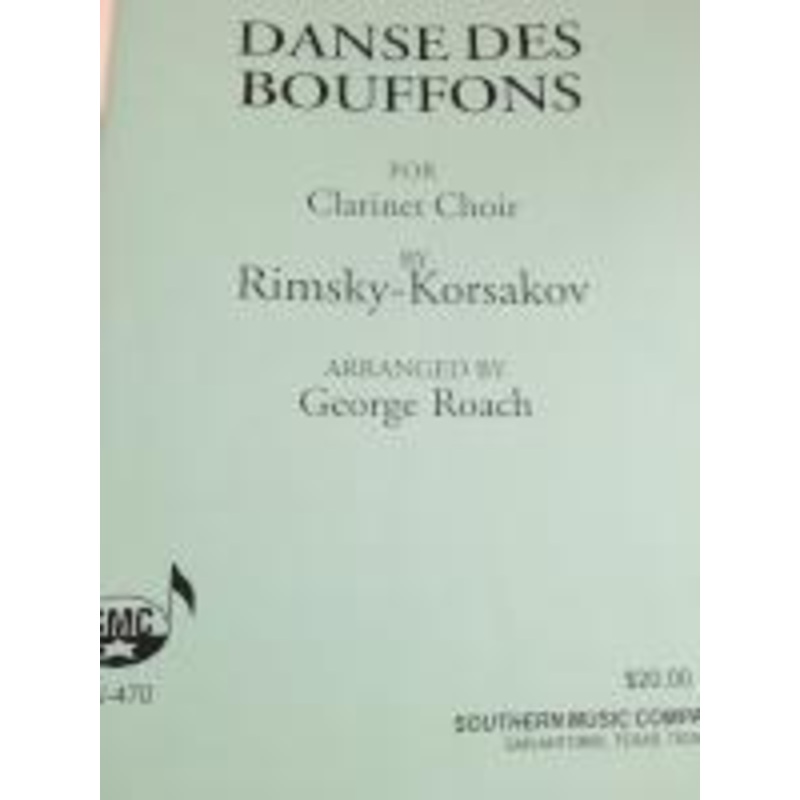 Danse Des Bouffons for - Clarinet - Rimsky-Korsakov/by Roach