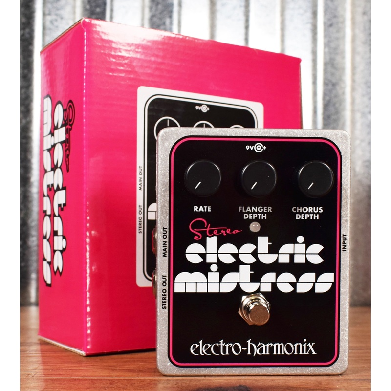Electro-Harmonix EHX Stereo Electric Mistress Flanger Chorus Guitar Effect Pedal Demo