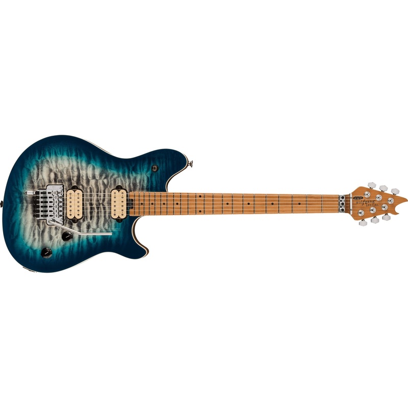 EVH Wolfgang Special QM Electric Guitar-Indigo Burst