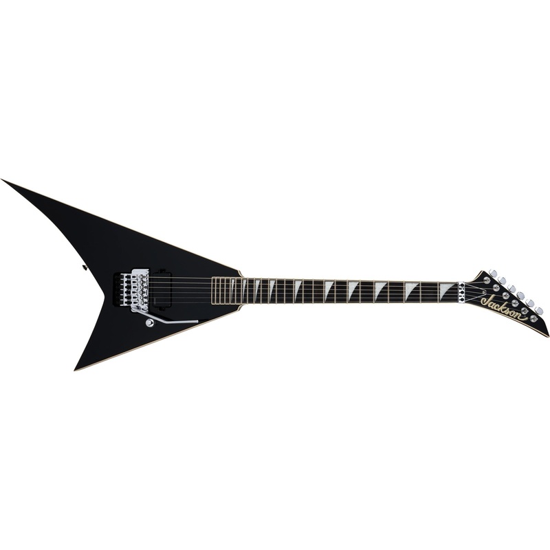 Jackson Pro Plus Pure Metal Limited Edition Rhoads RR1A Electric Guitar with Gig Bag-Gloss Black