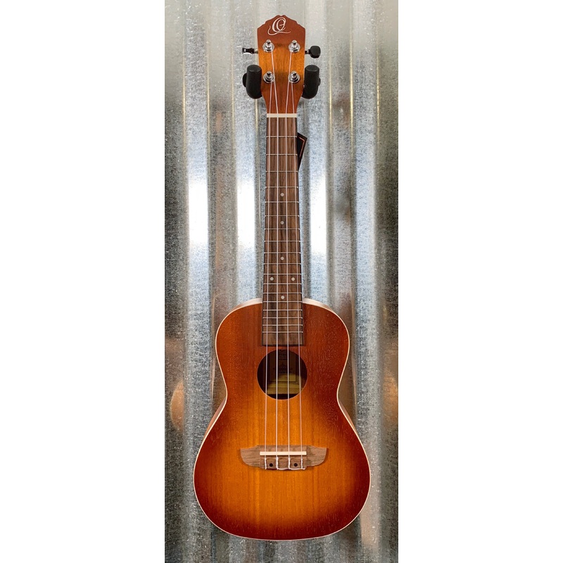 Ortega Guitars RUDAWN Dawn Sunburst Okoume Top Concert Ukulele