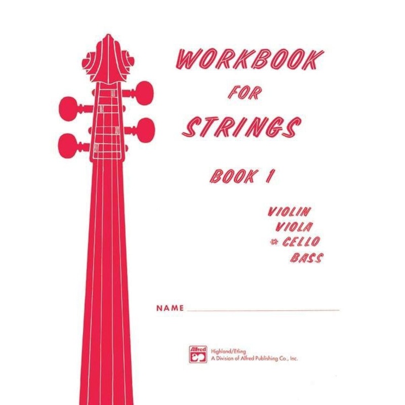 Workbook for Strings - Cello Book 1