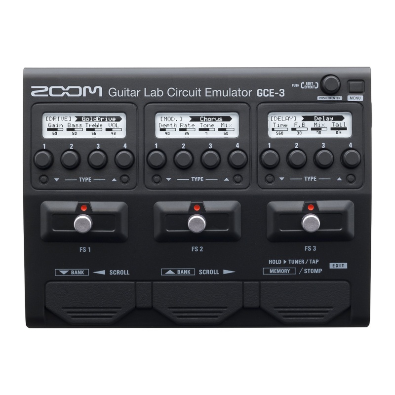 Zoom GCE-3 Guitar Lab Circuit Emulator Audio Interface