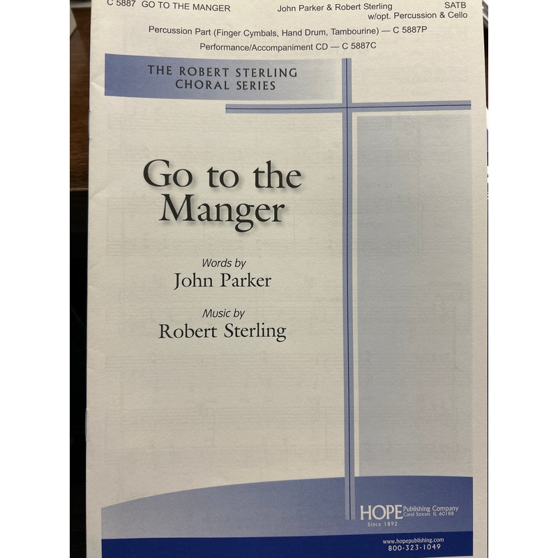 Go to the Manger - SATB - Parker / Sterling