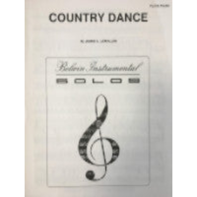 Country Dance - Lewallen - Flute Solo with Piano Accompaniment
