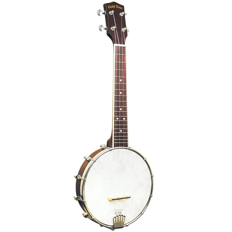 Gold Tone BU-1 Banjo Concert Ukulele with Pickup and Gig Bag