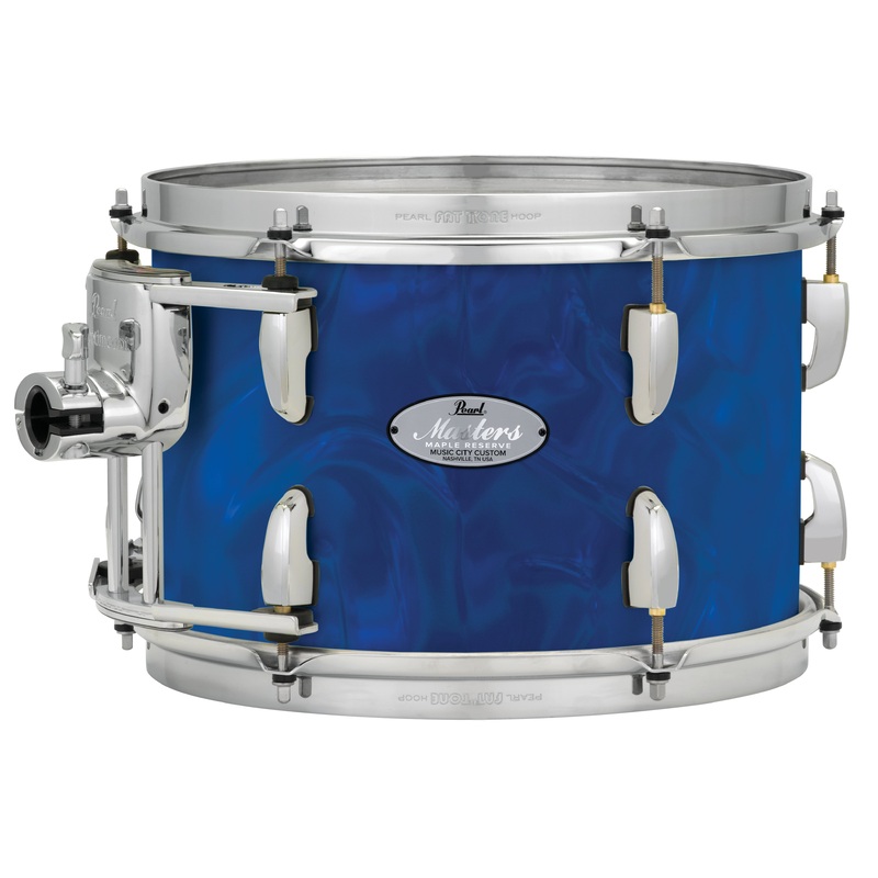 Pearl Music City Custom Masters Maple Reserve 24"x16" Bass Drum w/o BB3 Mount BLUE SATIN MOIRE MRV2416BX/C721