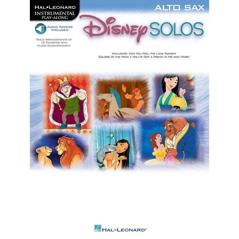 Disney Solos for Alto Sax Instrumental Playalong