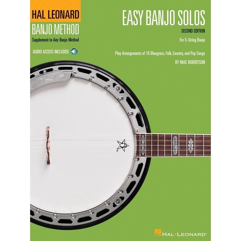 Easy Banjo Solos for 5-String Banjo - Second Edition