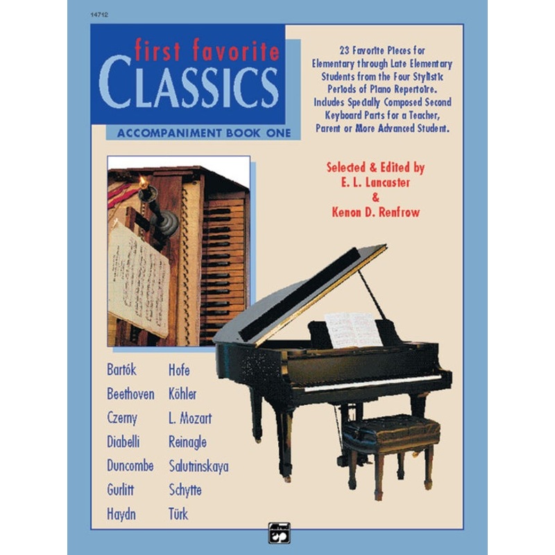 First Favorite Classics: Accompaniment, Book 1