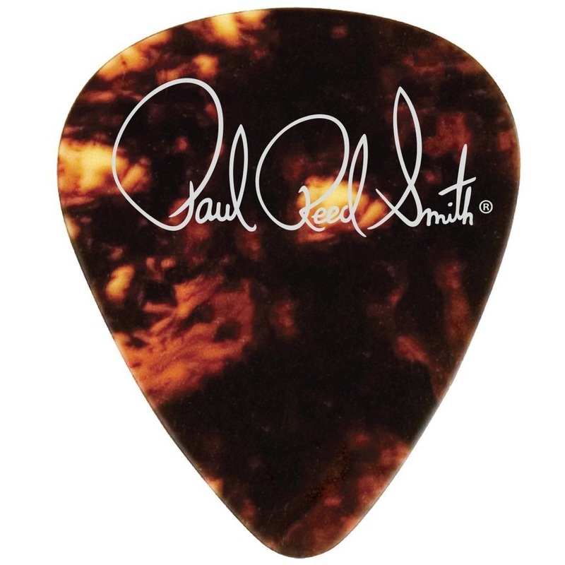 Paul Reed Smith Standard Celluloid Guitar Picks Thin 12-Pack-Tortoise Shell