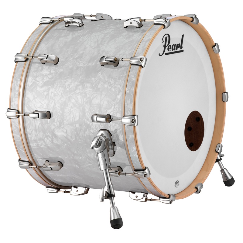 Pearl Music City Custom 20"x14" Reference Series Bass Drum w/BB3 Mount WHITE MARINE PEARL RF2014BB/C448