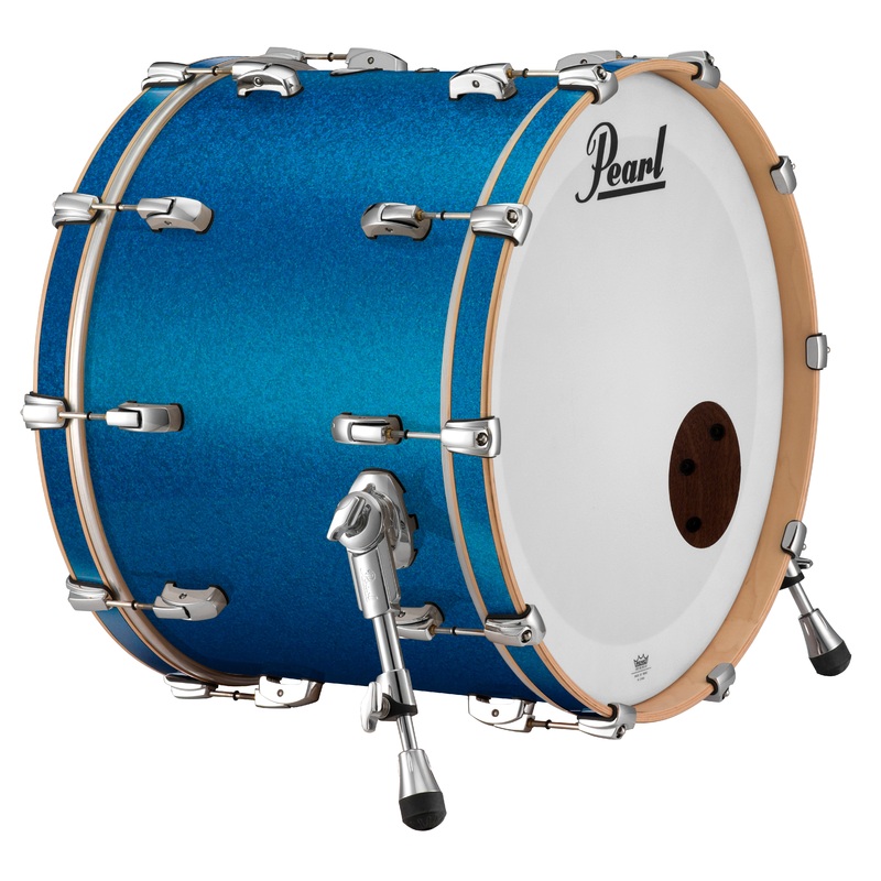 Pearl Music City Custom 26"x14" Reference Series Bass Drum w/BB3 Mount VINTAGE BLUE SPARKLE RF2614BB/C424
