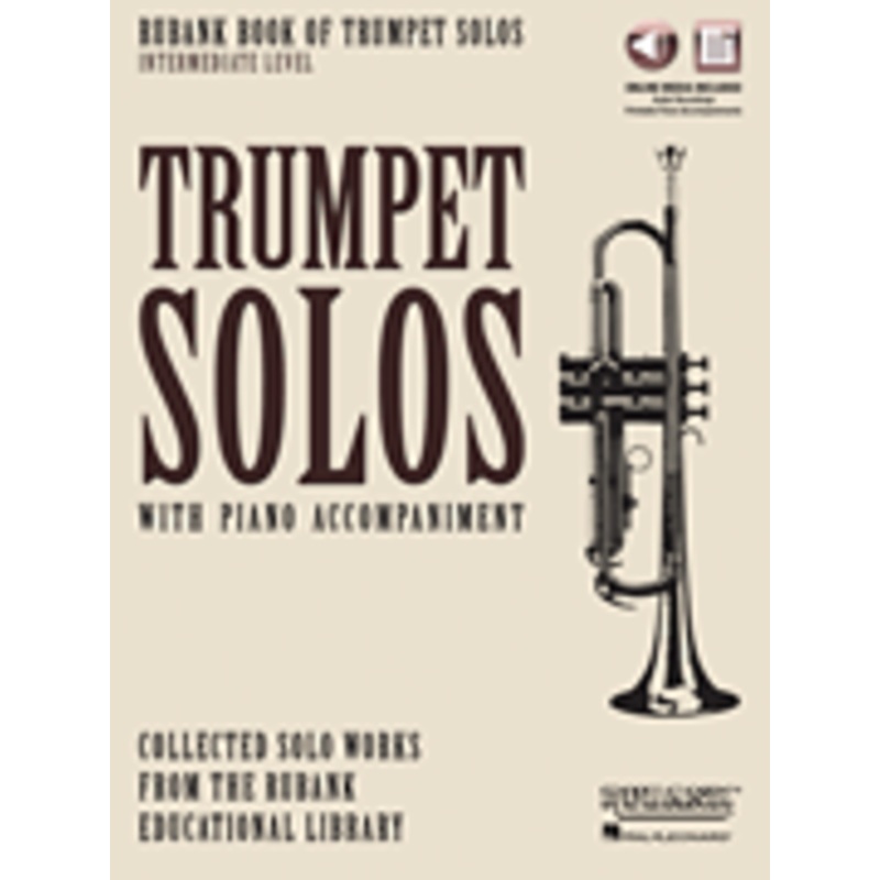 Rubank Book of Trumpet Solos - Trumpet Solos with Piano Accompaniment - Intermediate Level