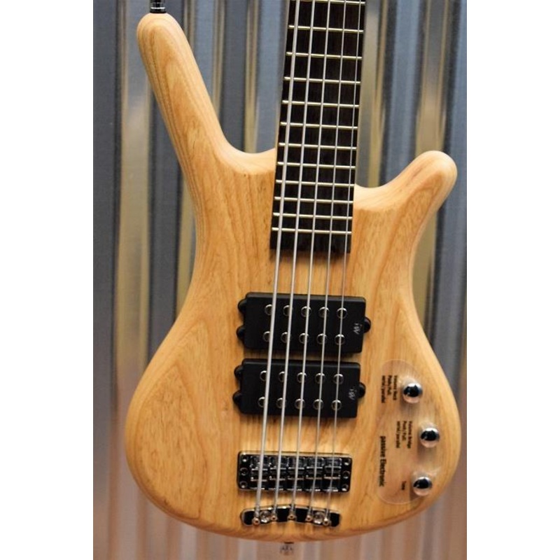 Warwick Rockbass Corvette $$ Double Buck 5 String Bass Guitar & Case #7716