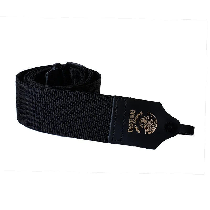 Deering S-BW Nylon Banjo Strap - Black