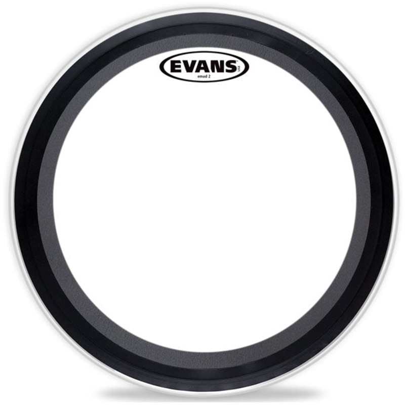 Evans EMAD2 Batter Clear Bass Drum Head 2-Ply 22"