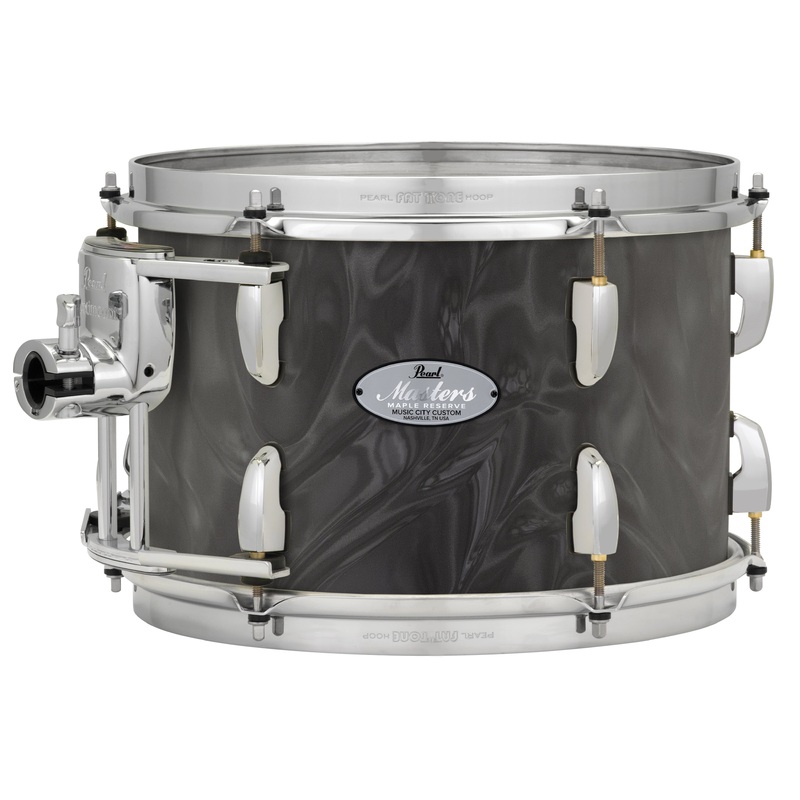 Pearl Music City Custom Masters Maple Reserve 20"x14" Bass Drum w/BB3 Mount SHADOW GREY SATIN MOIRE MRV2014BB/C724