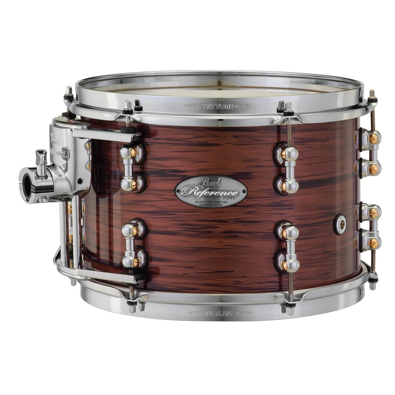 Pearl Music City Custom Masters Maple Reserve 24"x14" Bass Drum w/BB3 Mount, #415 Bronze Oyster BRONZE OYSTER MRV2414BB/C415