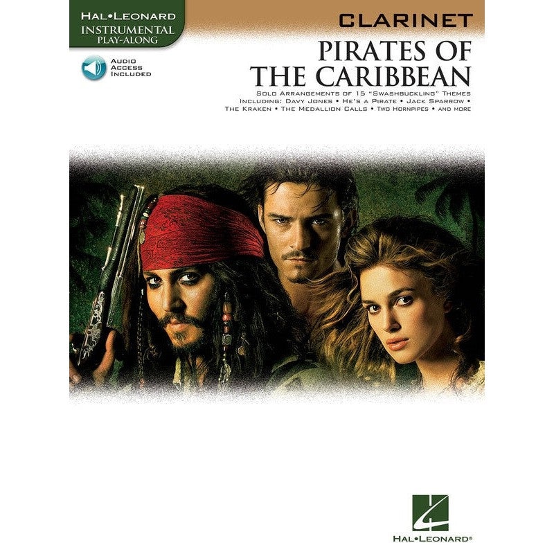 Pirates of the Caribbean for the clarinet bk/ola