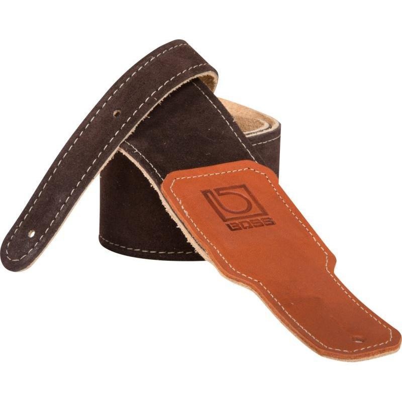 Boss BSS-25-BRN 2.5" Suede Guitar Strap-Brown