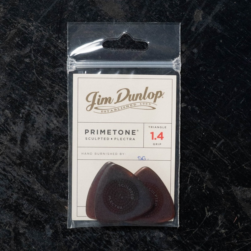 Dunlop Primetone Triangle Grip Pick 3 Pack - 512 Select Your Gauge
