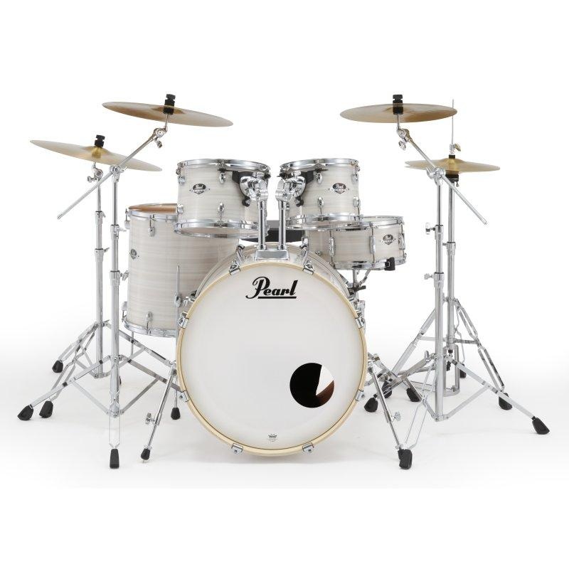 Pearl EXX725SPC777 Export Series 5-Piece Drum Shell Pack-Slipstream White