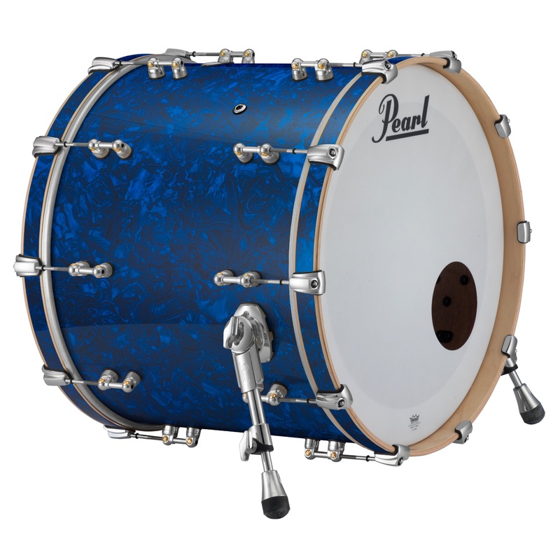 Pearl Music City Custom Reference Pure 22"x18" Bass Drum BLUE ABALONE RFP2218BX/C418