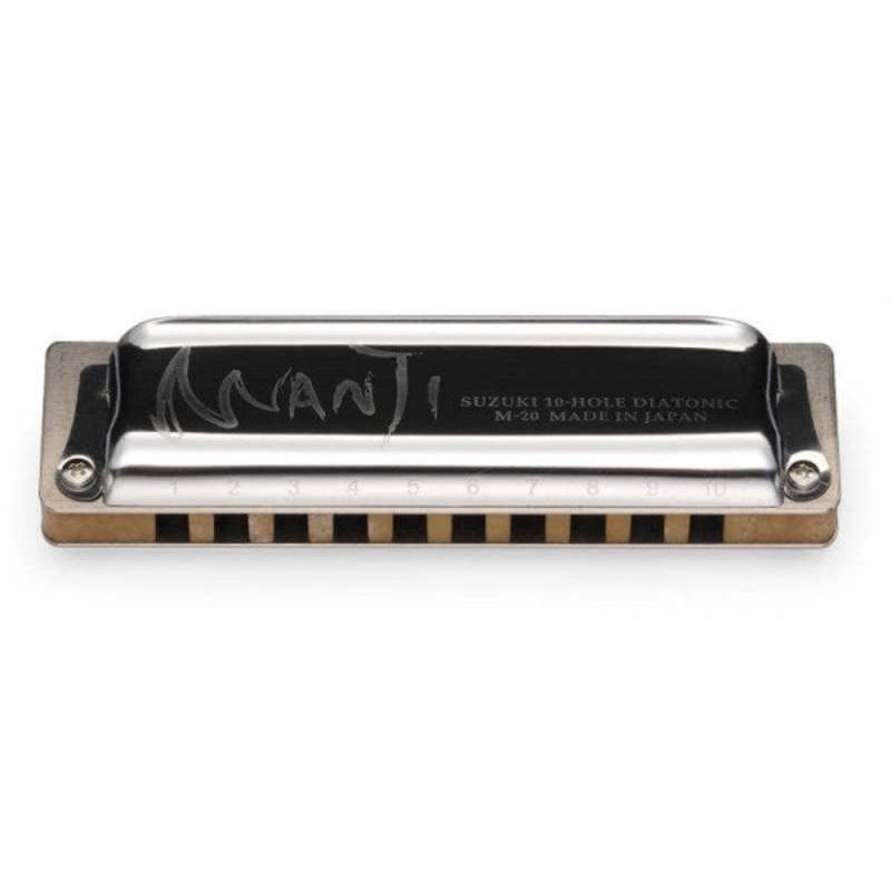 Suzuki M-20-F Manji Harmonica Key of F