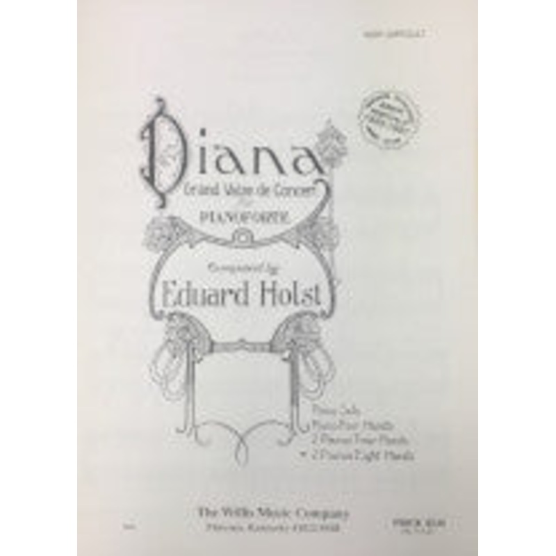 Diana Grand Valse de Concert - Holst