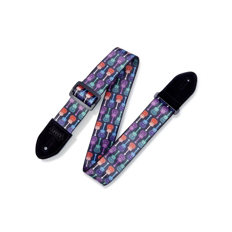 Levy's MP2-005 2" Sublimation Nylon Guitar Strap