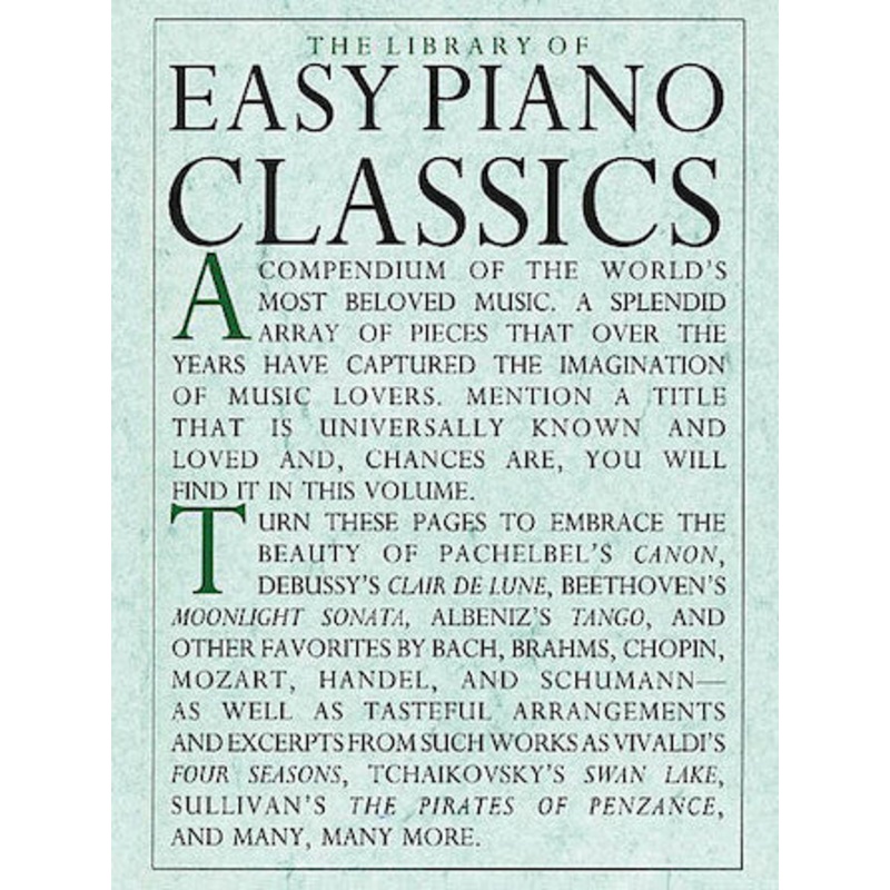Library of Easy Piano Classics