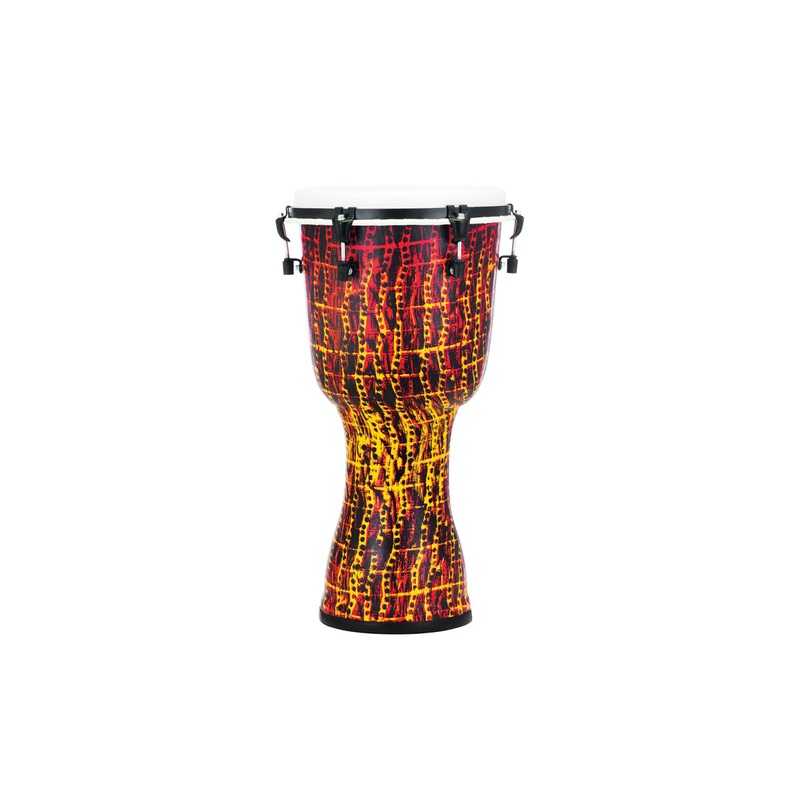 PEARL 12" SYNTHETIC SHELL DJEMBE TOP TUNED - TRIBAL FIRE
