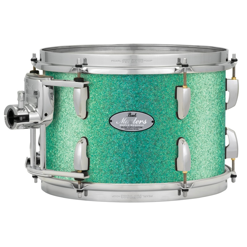 Pearl Music City Custom Masters Maple Reserve 22"x16" Bass Drum w/BB3 Mount TURQUOISE GLASS MRV2216BB/C413