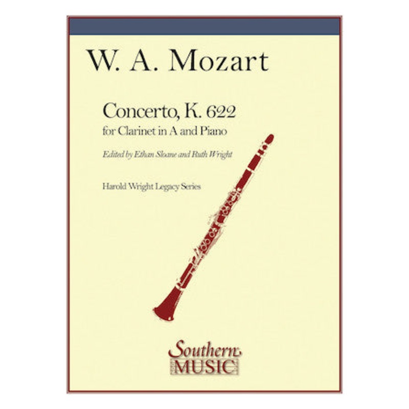 Concerto in A, K. 622 - Clarinet - Mozart