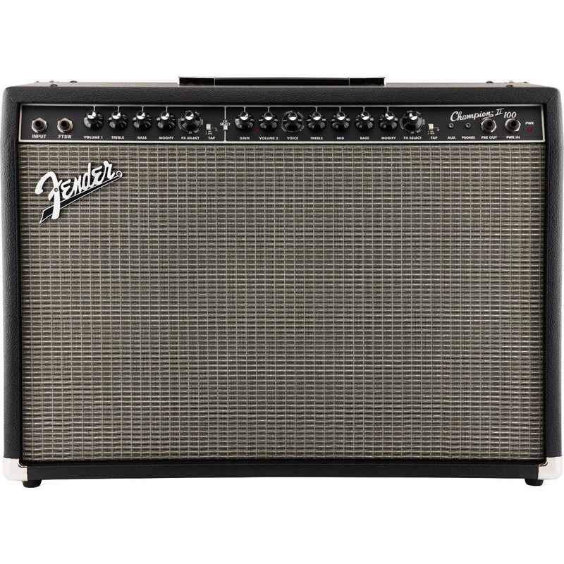Fender Champion II 100 Electric Guitar Amp with 2x12" Speakers-100 Watts