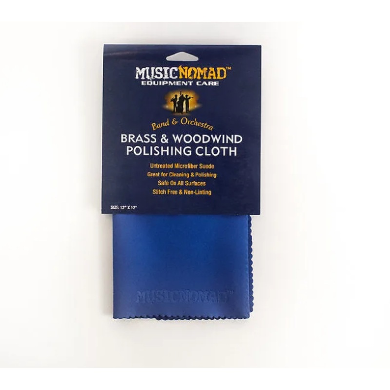 Music Nomad - Brass & Woodwind Polishing Cloth - Untreated