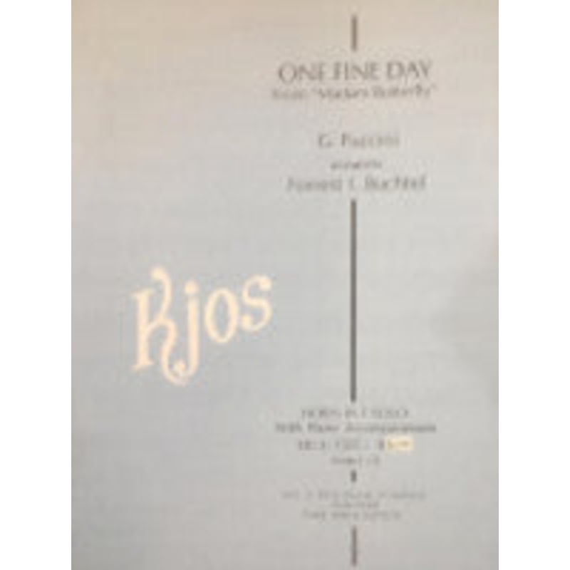 One Fine Day - Puccini/Buchtel
