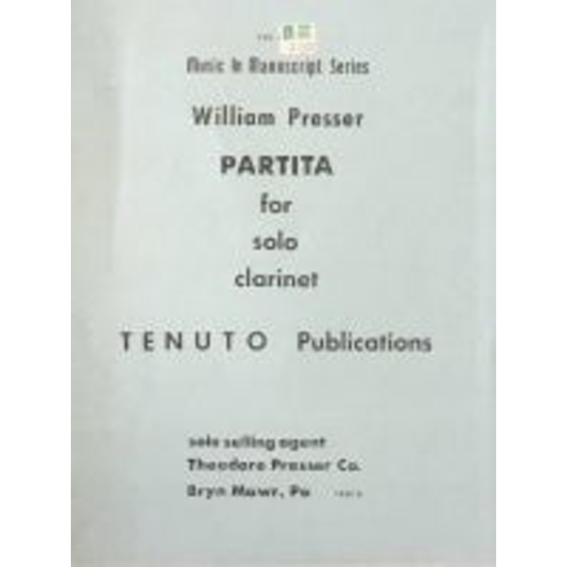 Partita - Presser*