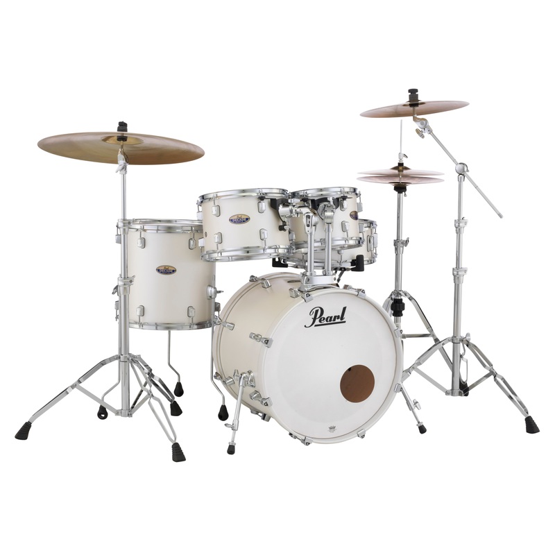 Pearl Decade Maple 20"x16" Bass Drum w/BB300 WHITE SATIN PEARL DMP2016B/C229