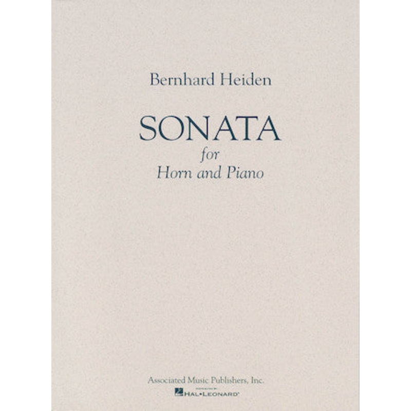Sonata for Horn and Piano - Heiden