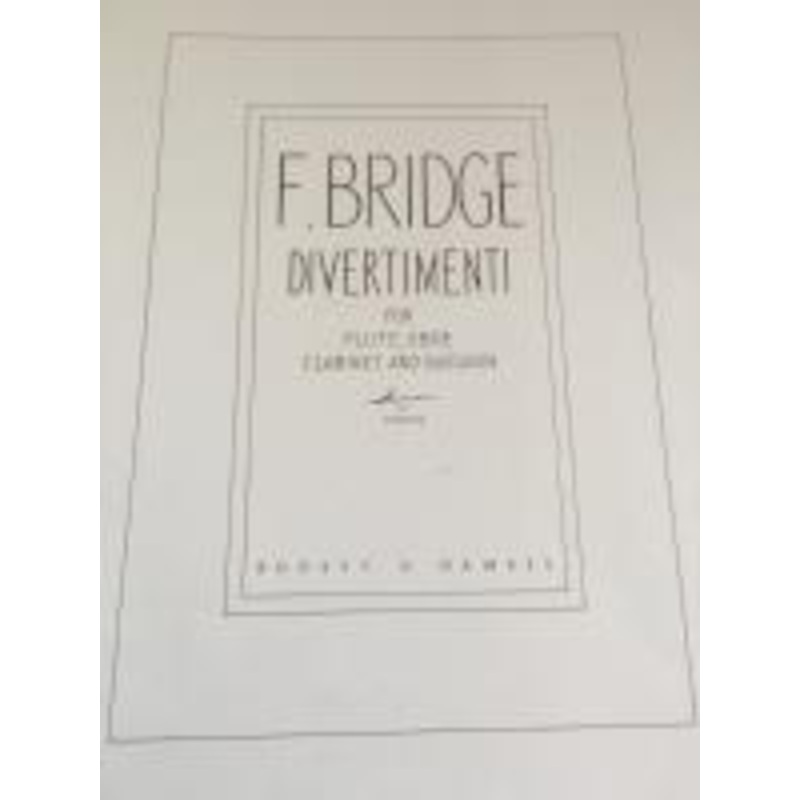 Divertimenti - Woodwind Quartet - Bridge