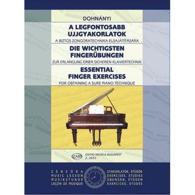 Dohnnyi - Essential Finger Exercises