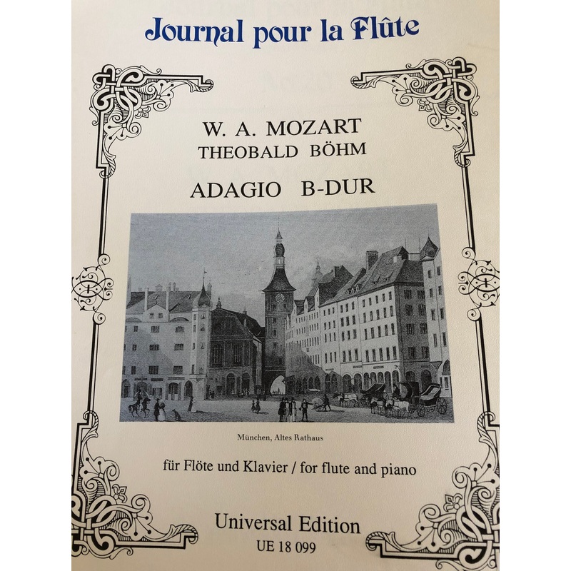 Journal pour la Flte - Adagio B-Dur - Mozart/Bhm*