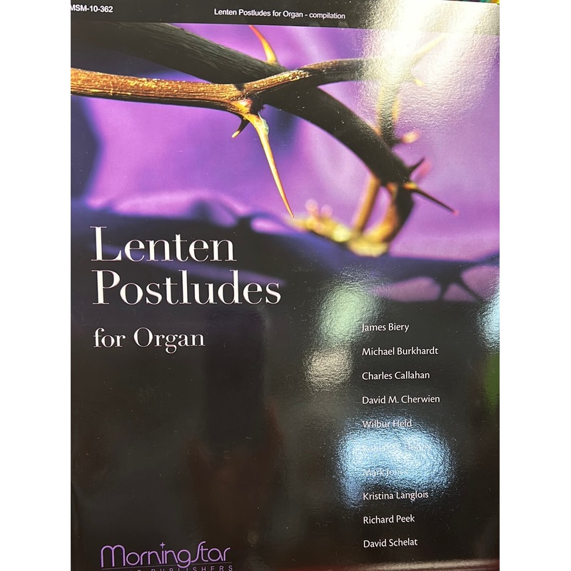 Lenten Postludes for Organ