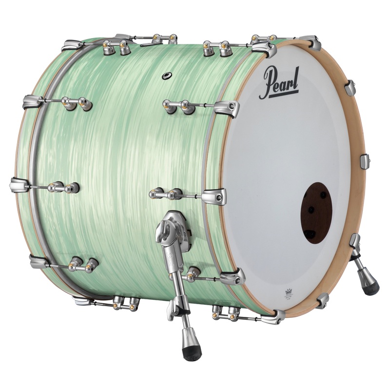 Pearl Music City Custom Reference Pure 18"x14" Bass Drum w/BB3 Mount ICE BLUE OYSTER RFP1814BB/C414