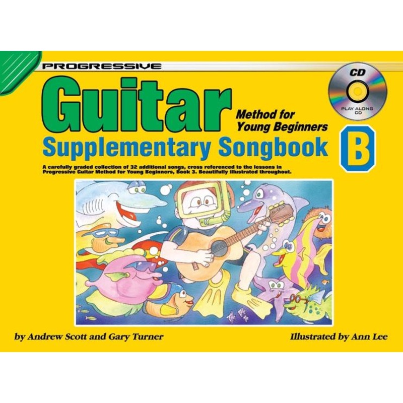 Progressive Guitar For Young Beginners Supplementary Songbook B Bk/OA