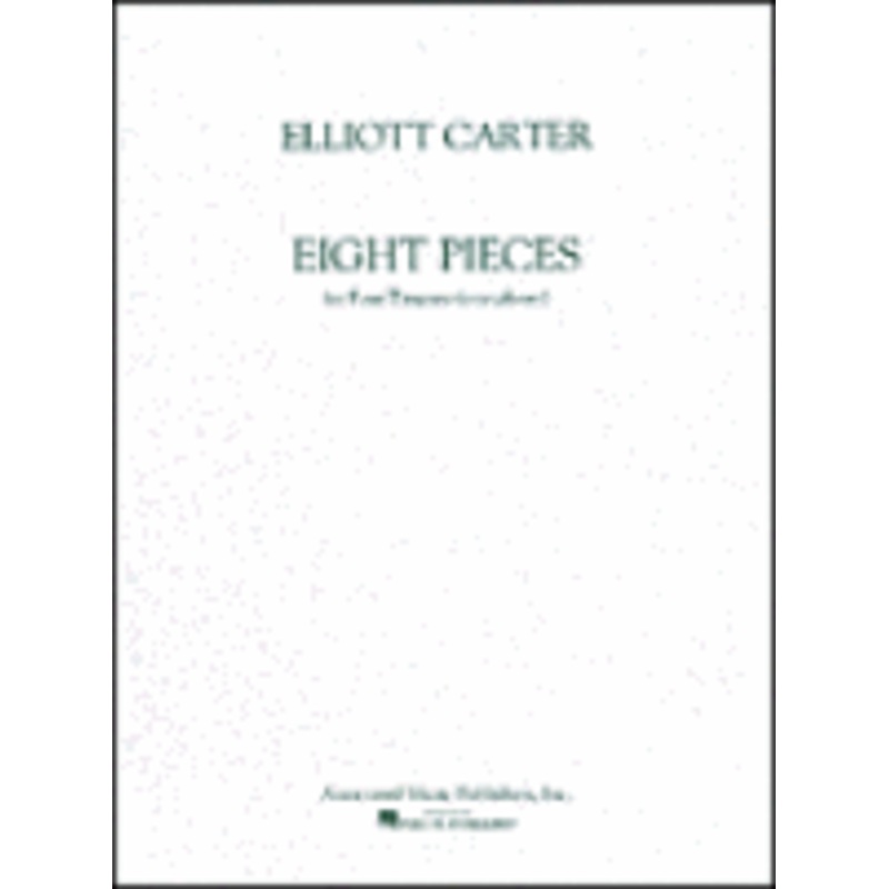 Eight Pieces for four Timpani (One Player) - Carter